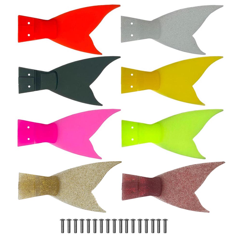 Fishing Lure Popper - 6 Stück 300 mm lange, gegliederte