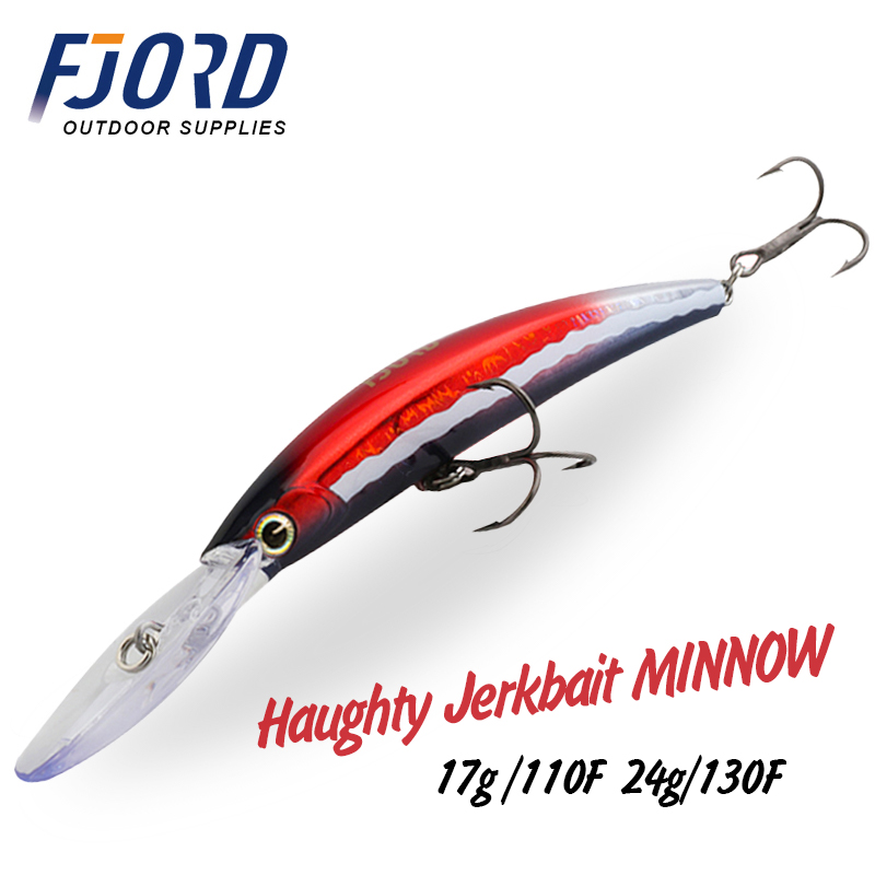 Fishing Lure Jerkbait - Fjord schwimmender Angel köder 110mm 17g