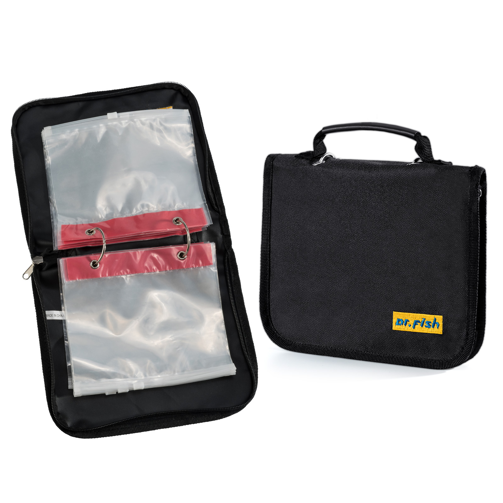 Fishing Lure Jig - Angeln Weicher Köder Tasche Leinwand Wasserdichte
