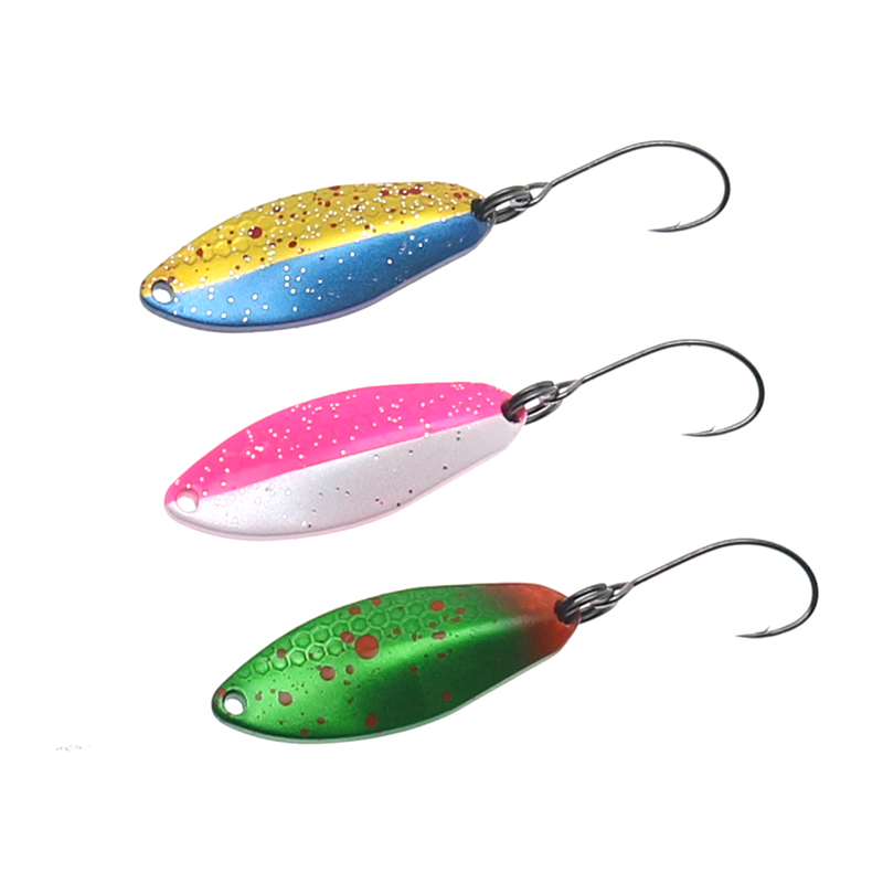 Fishing Lure Spoon - TROUT Spoon 2g 2.3g 3.5g Metallköder