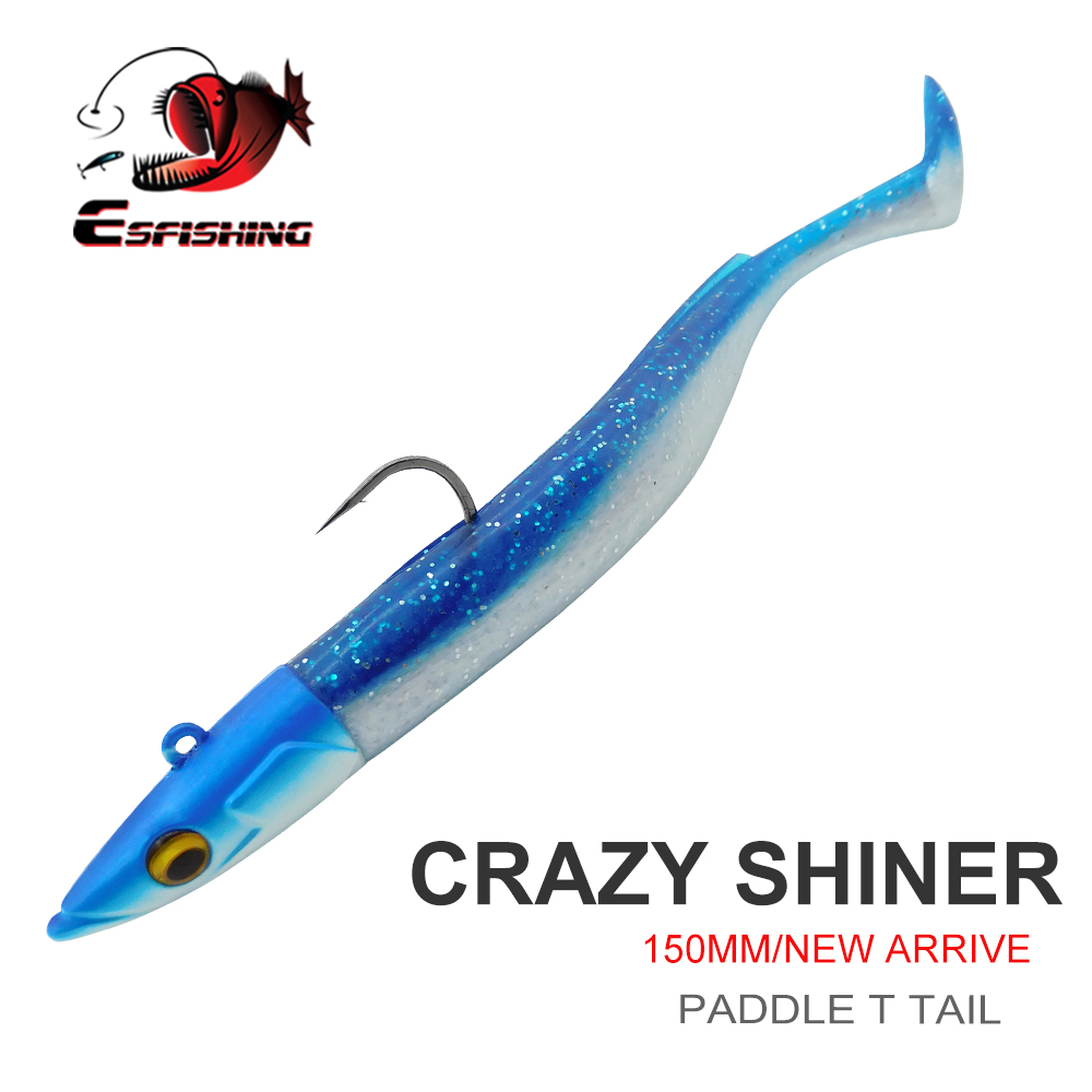 Fishing Lure Soft Plastic - ESFISHING Weicher Angelköder Leurre Souple Crazy