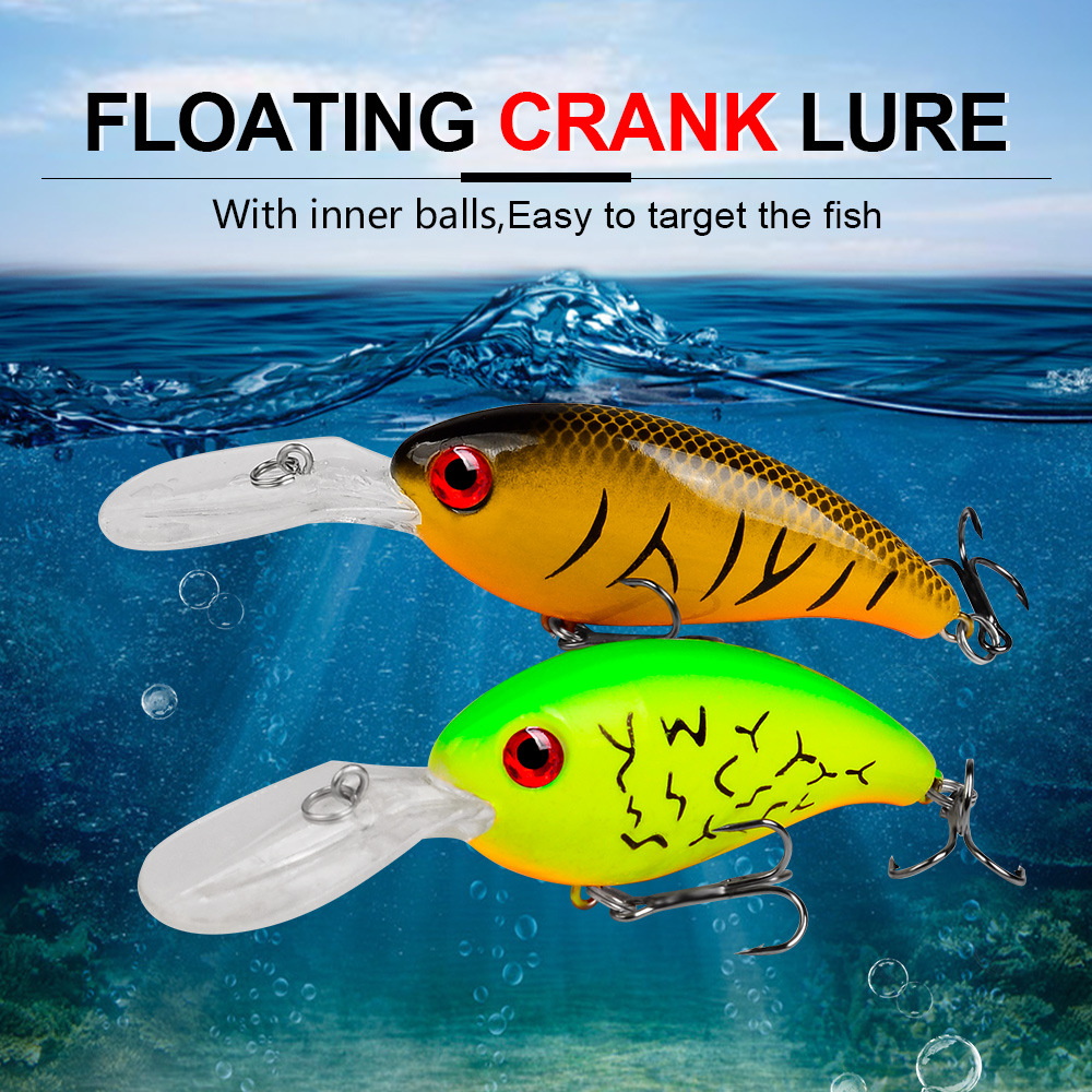 1 stücke Crankbait Angeln Lock – Fishing Lure Crankbait Bewertung und Preis