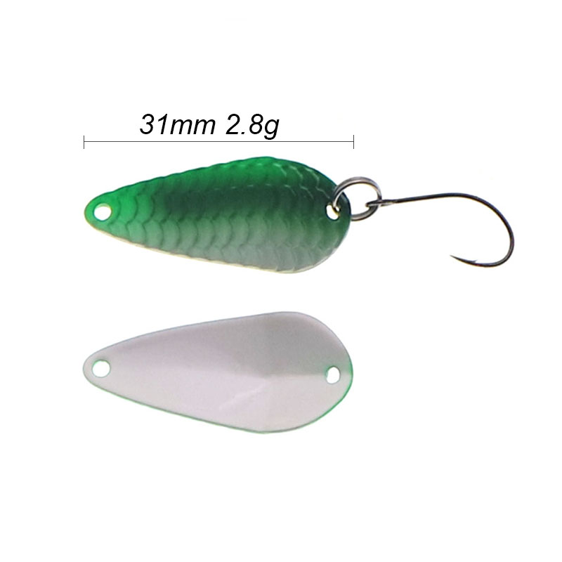 Angeln Trout Löffel Einzel Hak – Fishing Lure Spoon Bewertung und Preis