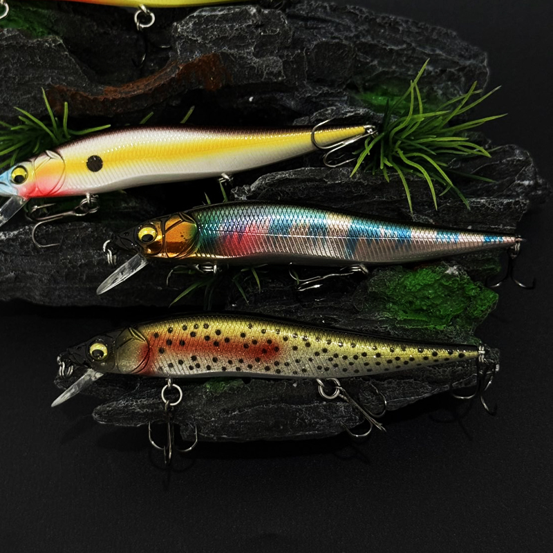 98MM 10G Schwebender Minnow Je – Fishing Lure Jerkbait Bewertung und Preis