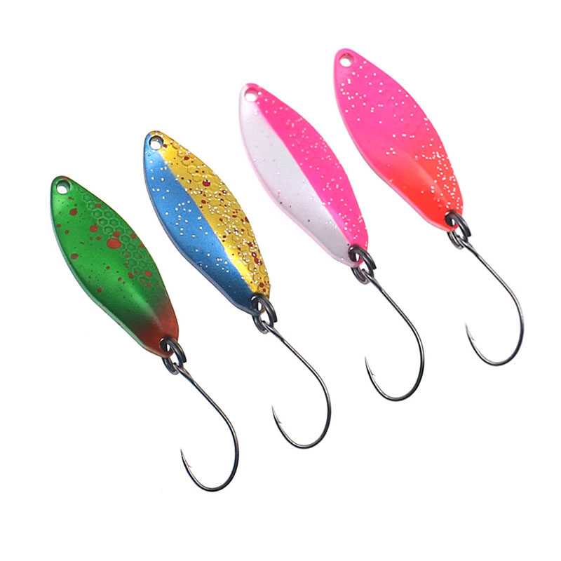 TROUT Spoon 2g 2.3g 3.5g Metal – Fishing Lure Spoon Bewertung und Preis