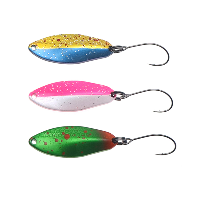 TROUT Spoon 2g 2.3g 3.5g Metal – Fishing Lure Spoon Bewertung und Preis