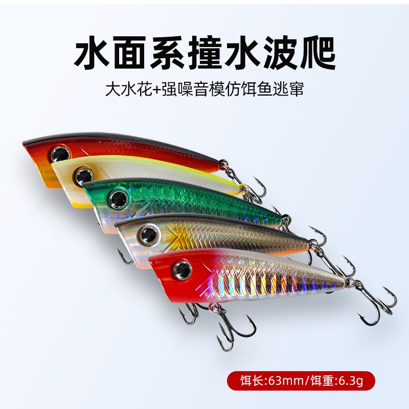 Neue Angelköder Topwater Poppe – Fishing Lure Popper Bewertung und Preis