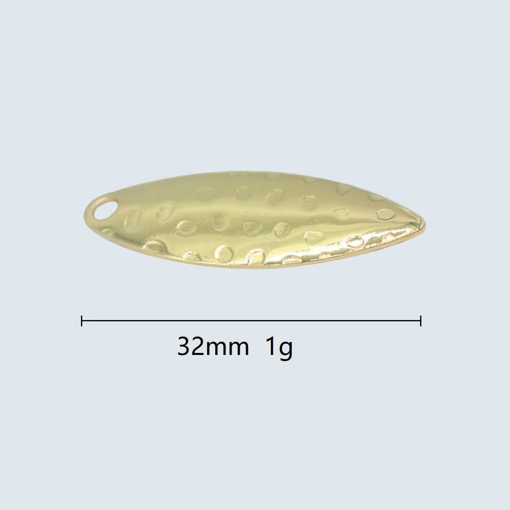 10 Stück/Set Weidenblatt-Paill – Fishing Lure Spoon Bewertung und Preis