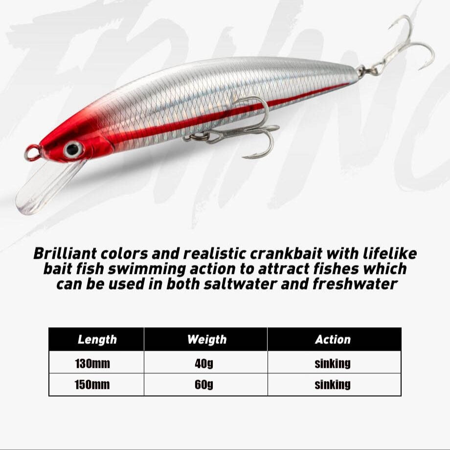 Angel köder sinkende Elritze 1 – Fishing Lure Jerkbait Bewertung und Preis