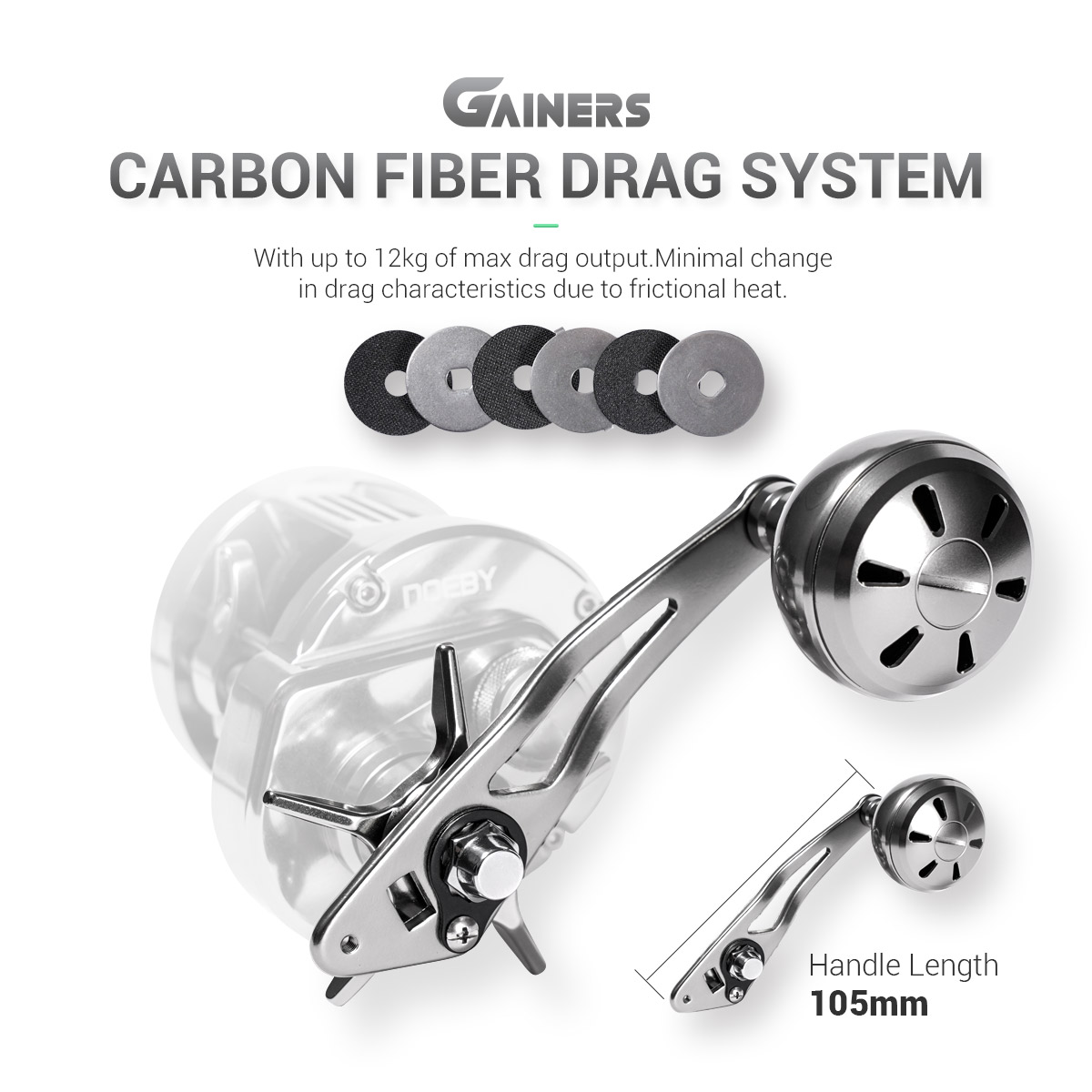 NOEBY Gainer Jigging-Rolle mit – Daiwa Reel Bg Bewertung und Preis
