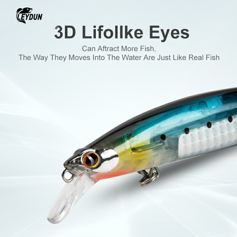LEYDUN Schwimmende Meerbarsch- – Fishing Lure Blade Bait Bewertung und Preis